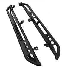 [US Warehouse] 2 PCS Exterior Safe Steel Pedals Pads for Jeep Wrangler JL 4 Doors 2018-2019